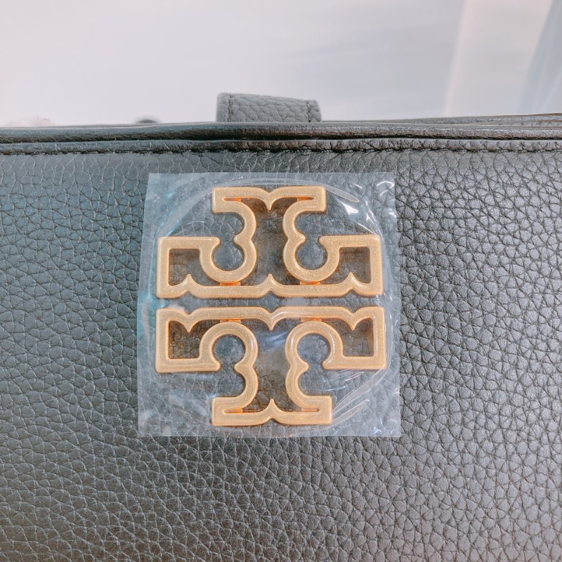 MS0362 Tory Burch 湯麗柏琦 手機套 長銀包 手環包 牛皮 黑金 Britten Smartphone Wallet Wristlet Black x GHW Calfksin-5