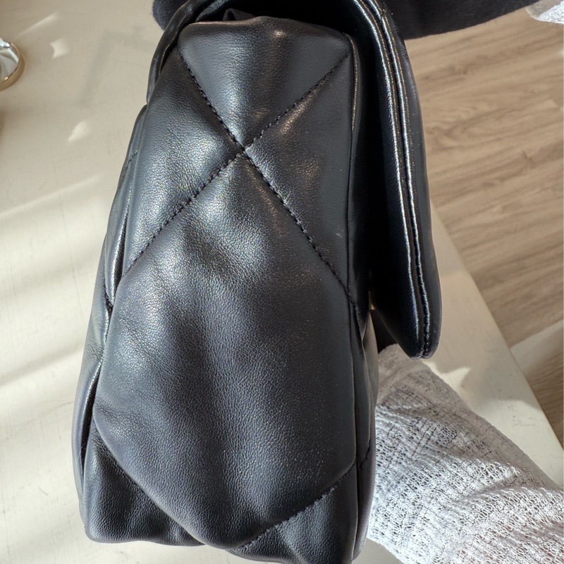 CHANEL 19bag 黑金 小號26cm-6