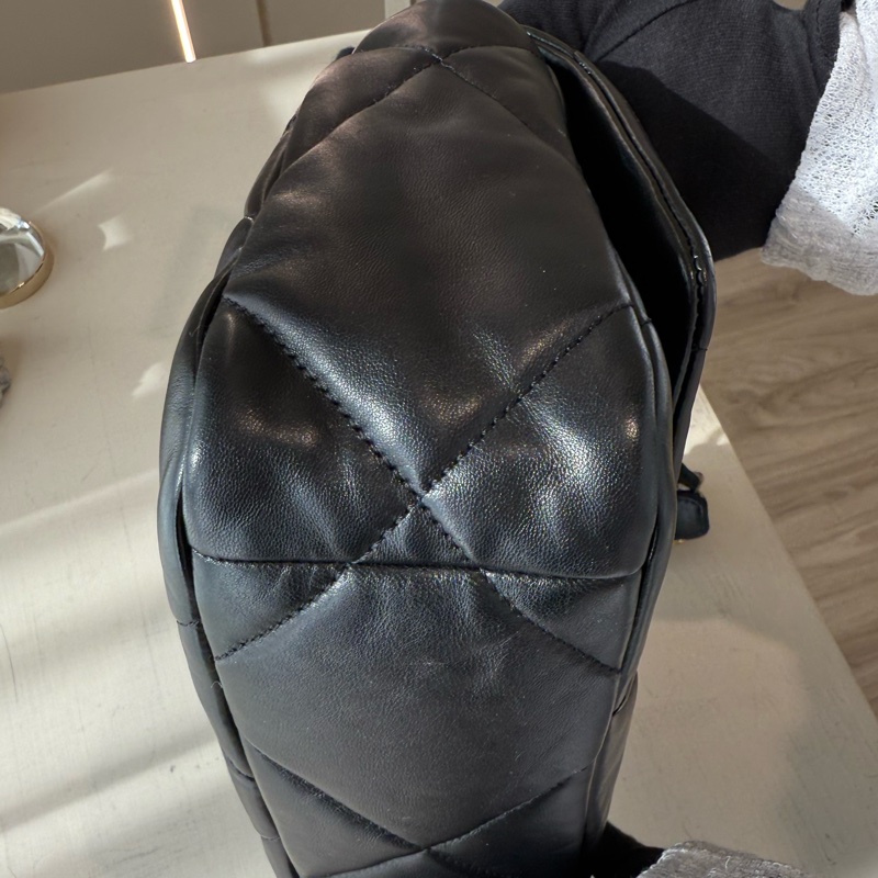 CHANEL 19bag 黑金 小號26cm-7