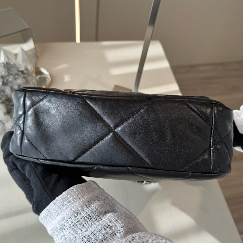CHANEL 19bag 黑金 小號26cm-10
