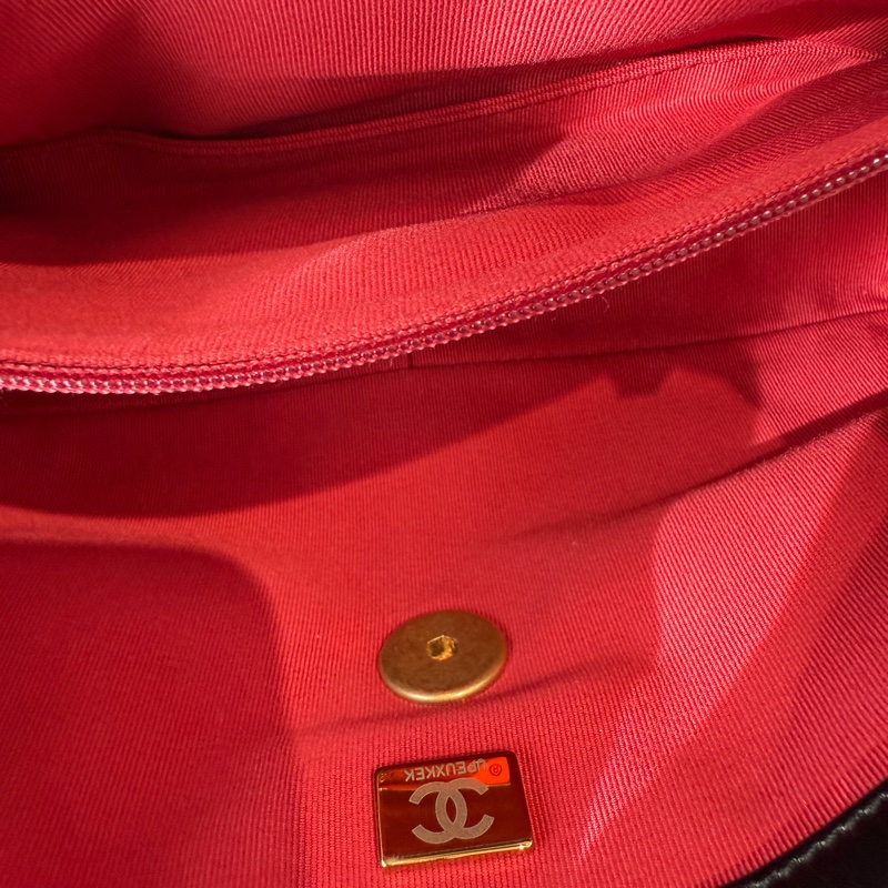 CHANEL 19bag 黑金 小號26cm-12