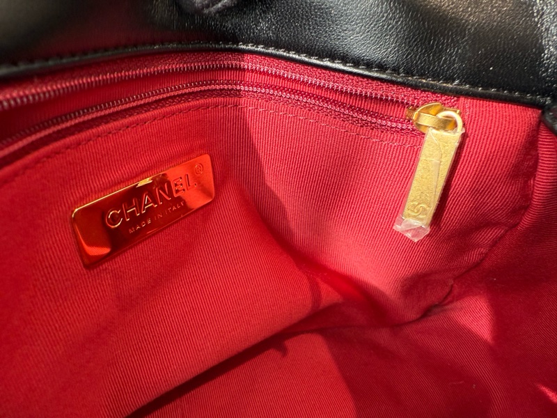 CHANEL 19bag 黑金 小號26cm-13