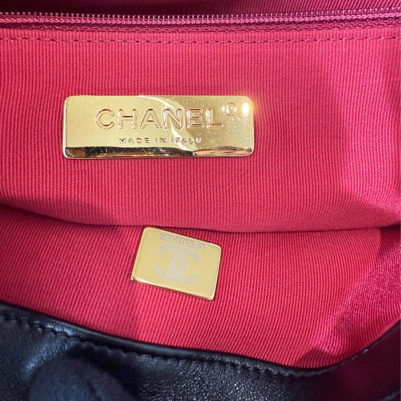CHANEL 19bag 黑金 小號26cm-15
