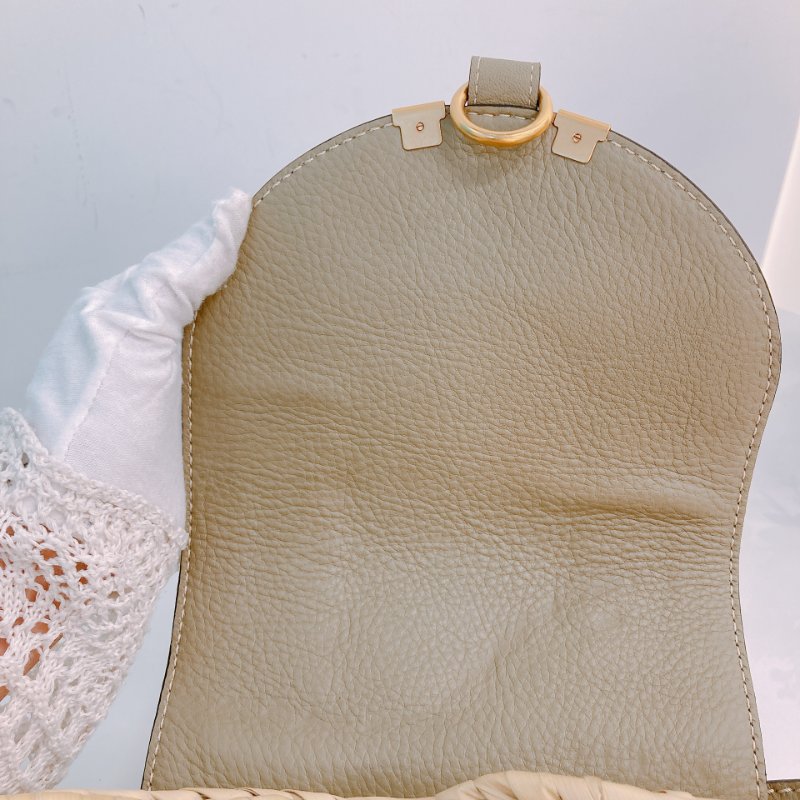 MS0363 Chloe 蔻依 瑪西 草編織包 淡綠 Marcie Basket Crossbody Neutral x GHW Raffia-11