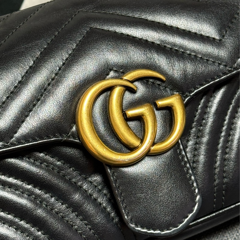 GUCCI MARMOMT 22cm 黑金-2
