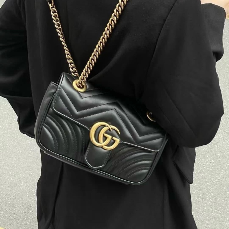 GUCCI MARMOMT 22cm 黑金-25