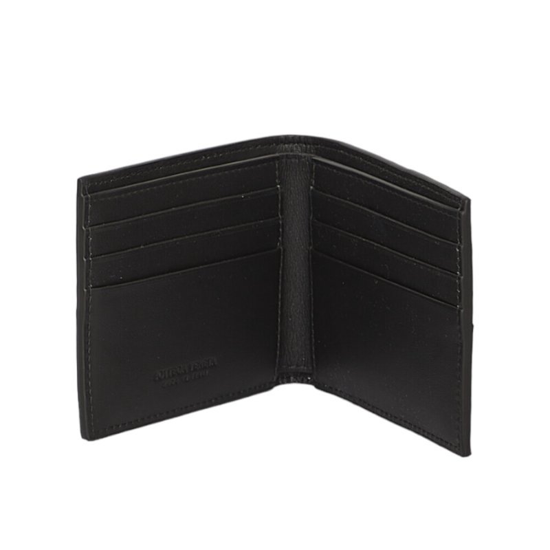 【BOTTEGA VENETA 寶緹嘉】BV Cassette Bifold 牛皮 經典大編織 短夾 卡夾 皮夾 黑色 743004-2