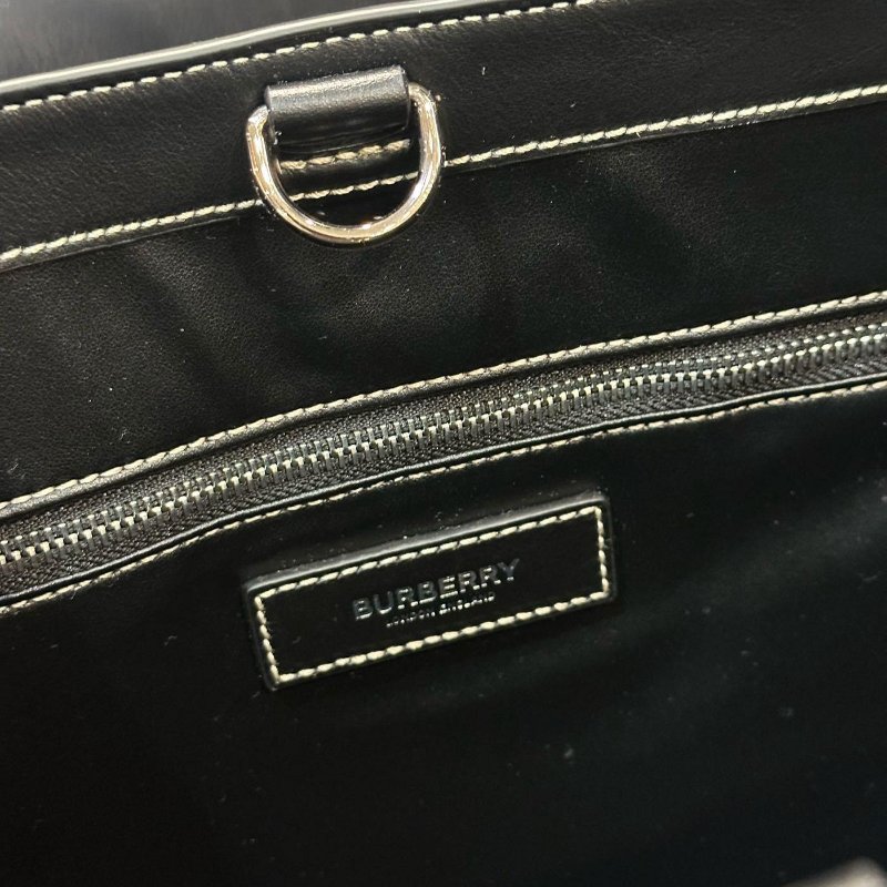 Burberry 格紋 牛皮 可拆肩帶 托特包 義大利製 現貨 原價59000-7