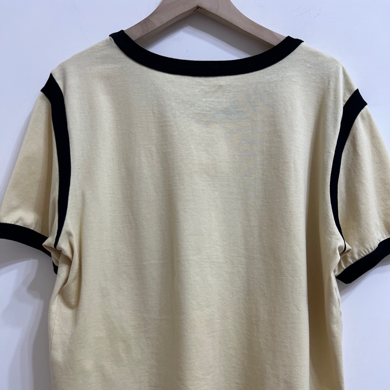 Celine 米黃色凱旋門T恤-6