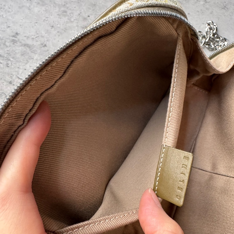 Celine 凱旋門 手提包 化妝包 斜背包 旅行隨身包 意大利製-19