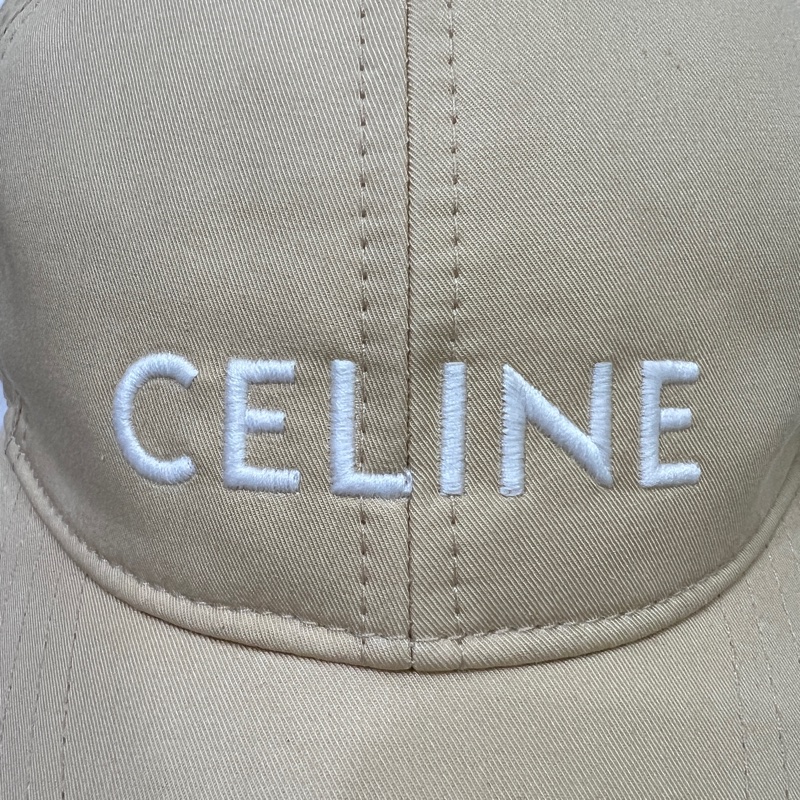 Celine 奶茶色 棒球帽-5