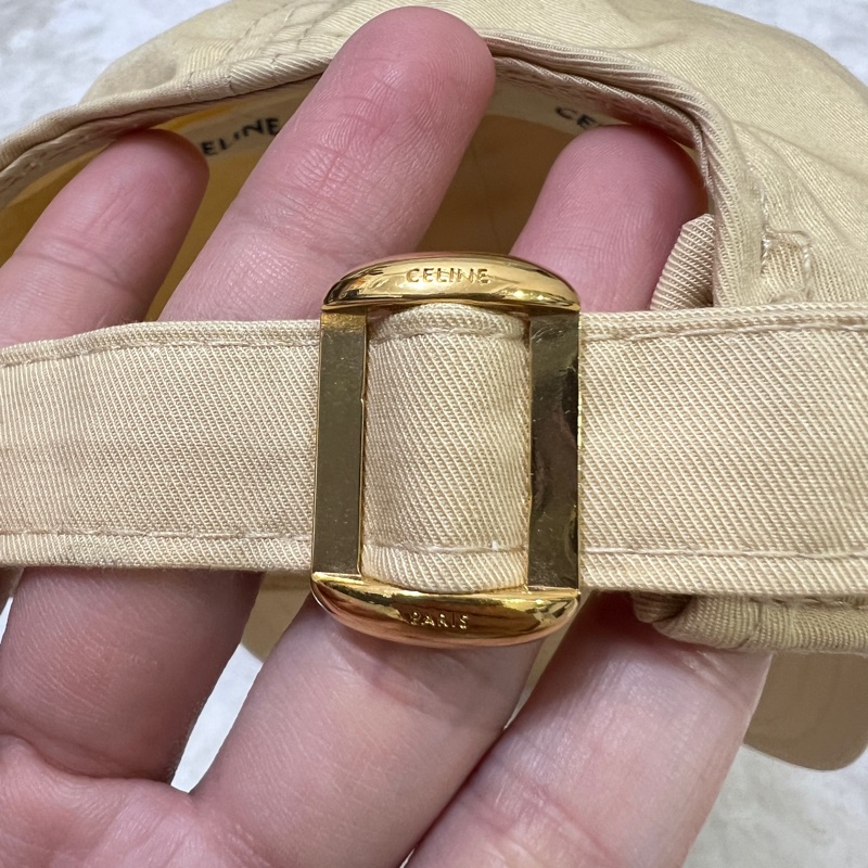 Celine 奶茶色 棒球帽-6