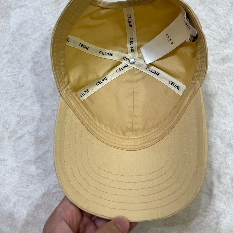 Celine 奶茶色 棒球帽-7