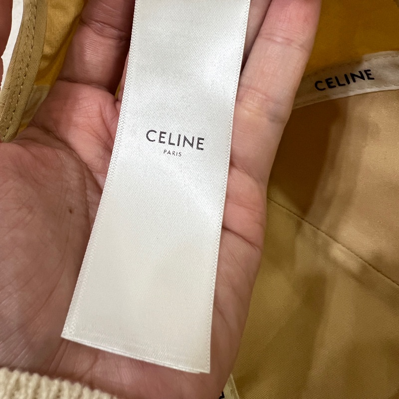 Celine 奶茶色 棒球帽-8