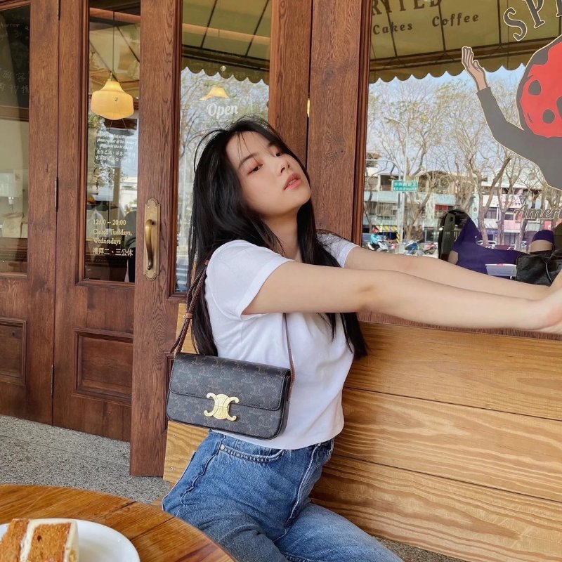 🏷Celine.Claude 凱旋門腋下包/客人寄賣-27