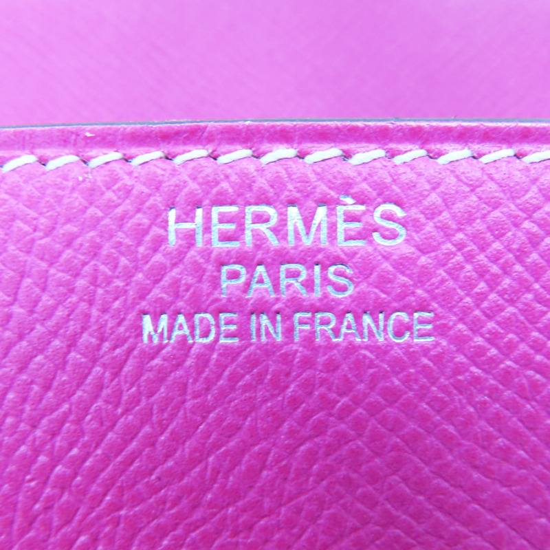 糖果粉色 Epsom牛皮 Birkin 35 柏金包 手提包 □Q刻 銀扣【HERMES 愛馬仕】-6