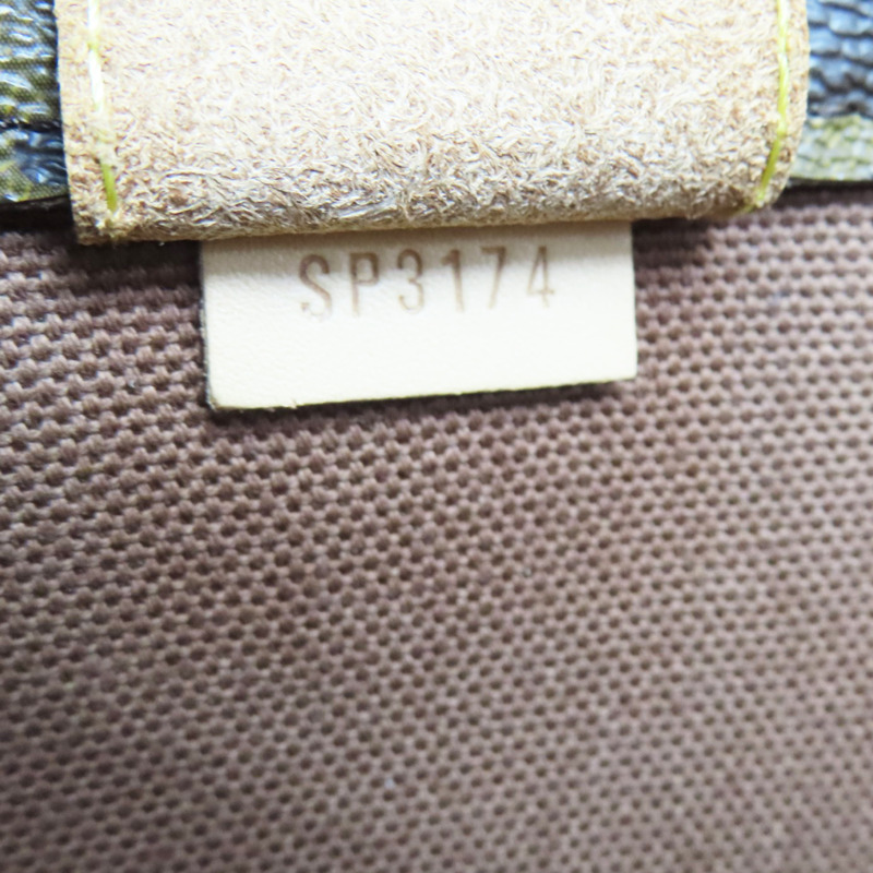 Comme Des Garcons 棕色 原花 帆布 With Holes 托特包【LOUIS VUITTON LV 路易威登】 M40279-6