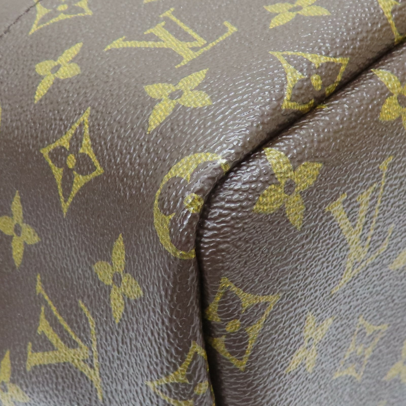 Comme Des Garcons 棕色 原花 帆布 With Holes 托特包【LOUIS VUITTON LV 路易威登】 M40279-9