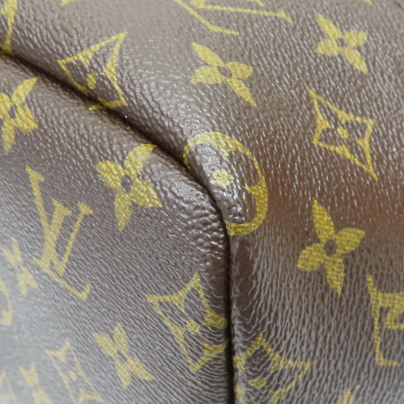 Comme Des Garcons 棕色 原花 帆布 With Holes 托特包【LOUIS VUITTON LV 路易威登】 M40279-10