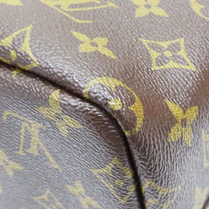 Comme Des Garcons 棕色 原花 帆布 With Holes 托特包【LOUIS VUITTON LV 路易威登】 M40279-12