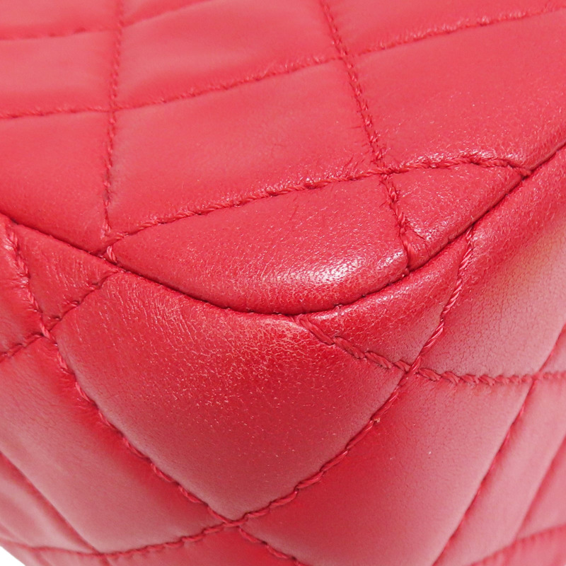 紅色 羊皮 鍊帶 肩背包【CHANEL 香奈兒】-13