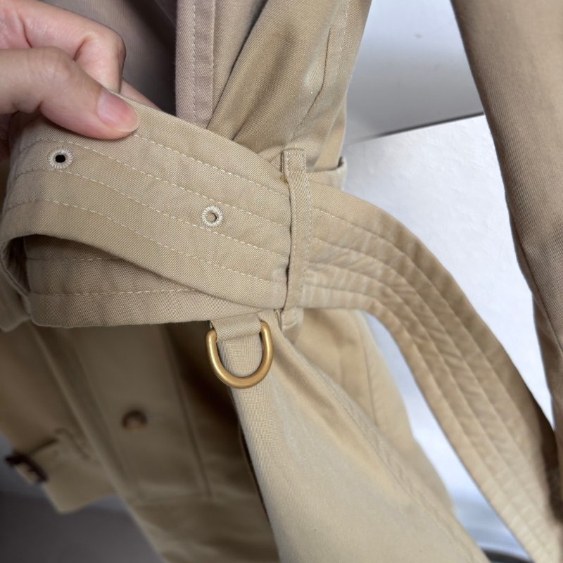 欲購買 看內文:) ::BURBERRY:: Chelsea Heritage 卡其色經典風衣外套 UK6號-11