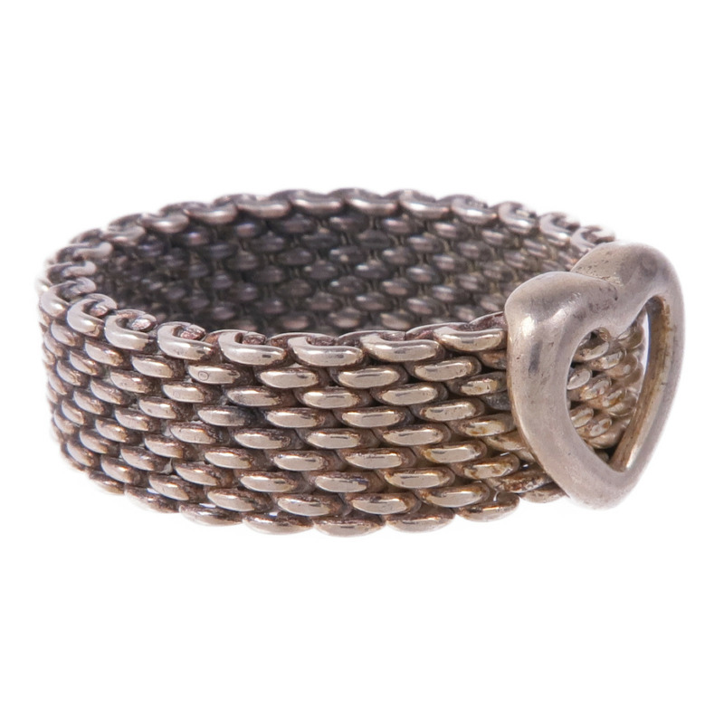 TIFFANY&CO 925純銀Estate Somerset Ring戒指US#5.75-3
