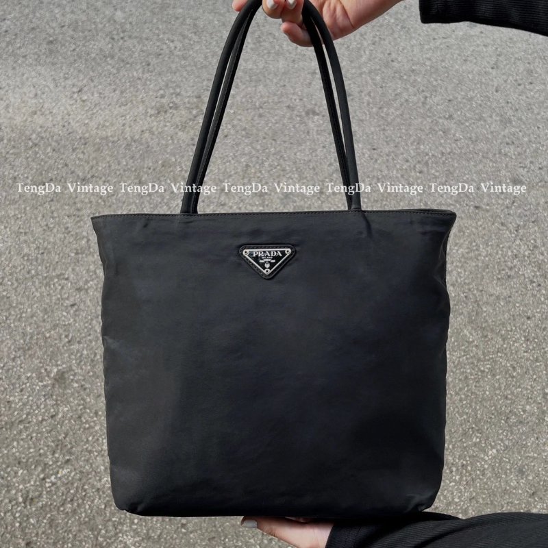 🏷Prada．尼龍小托特-17