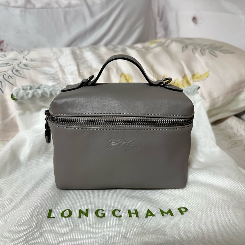 longchamp Le Pliage Xtra 大象灰 斜背包-0