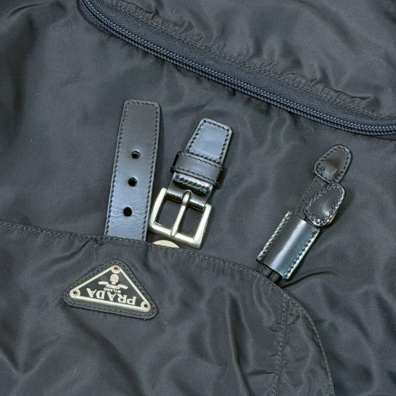 🏷Prada．降落傘尼龍單口後背包-14