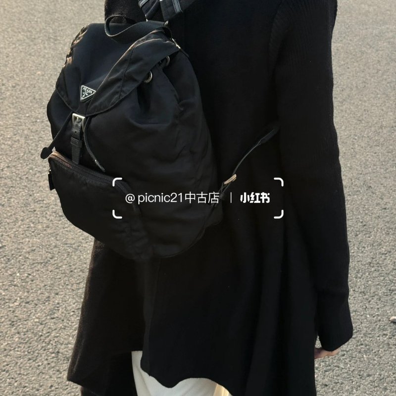 🏷Prada．降落傘尼龍單口後背包-28