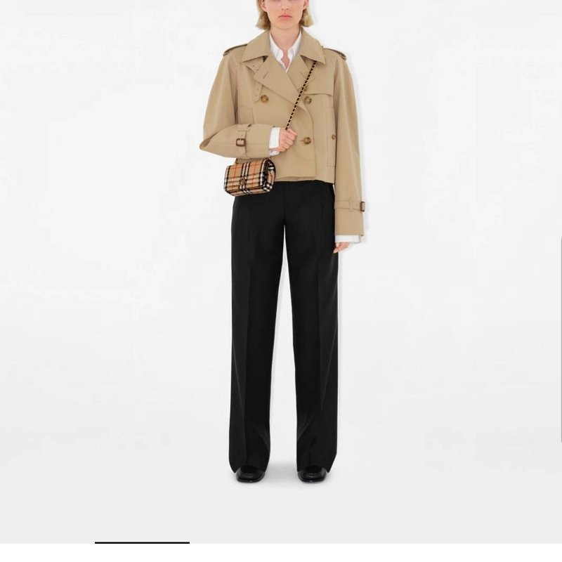 Burberry TB Lola 格紋 鏈條 包 迷你 17x10x3.5CM 現貨 原價57200-1