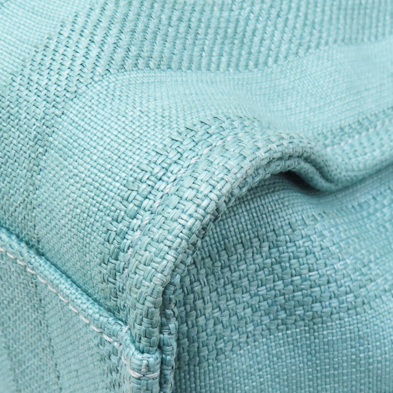 藍色 帆布 沙灘包 Deauville tote GM 两用包【CHANEL 香奈兒】-12