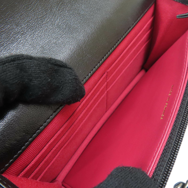 黑色 菱格紋 牛皮 19 WOC 鍊帶 兩用包 AP0957 【CHANEL 香奈兒】 AP0957-4