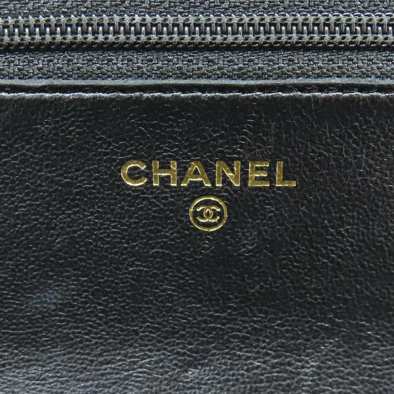 黑色 菱格紋 牛皮 19 WOC 鍊帶 兩用包 AP0957 【CHANEL 香奈兒】 AP0957-8