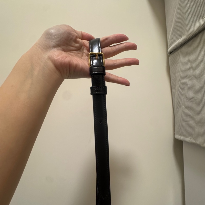 (極新)CELINE TRIOMPHE 經典黑色-15