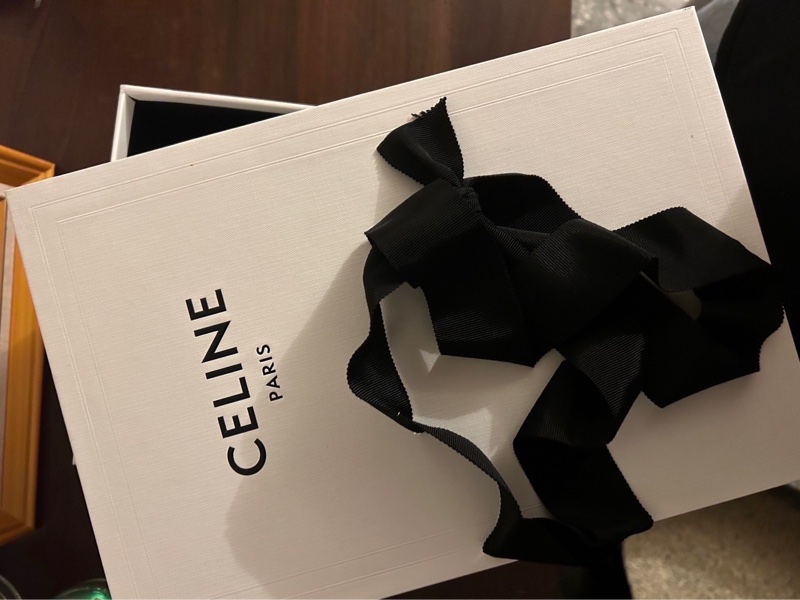 (極新)CELINE TRIOMPHE 經典黑色-20