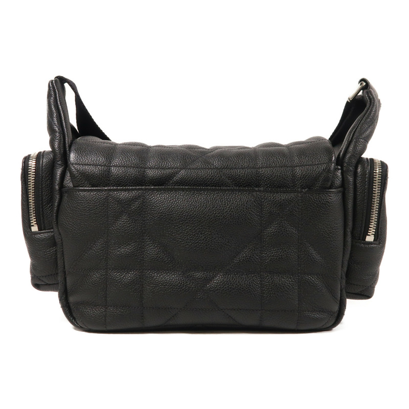 Dior 牛皮皮革Camera Bag銀扣肩背袋-1