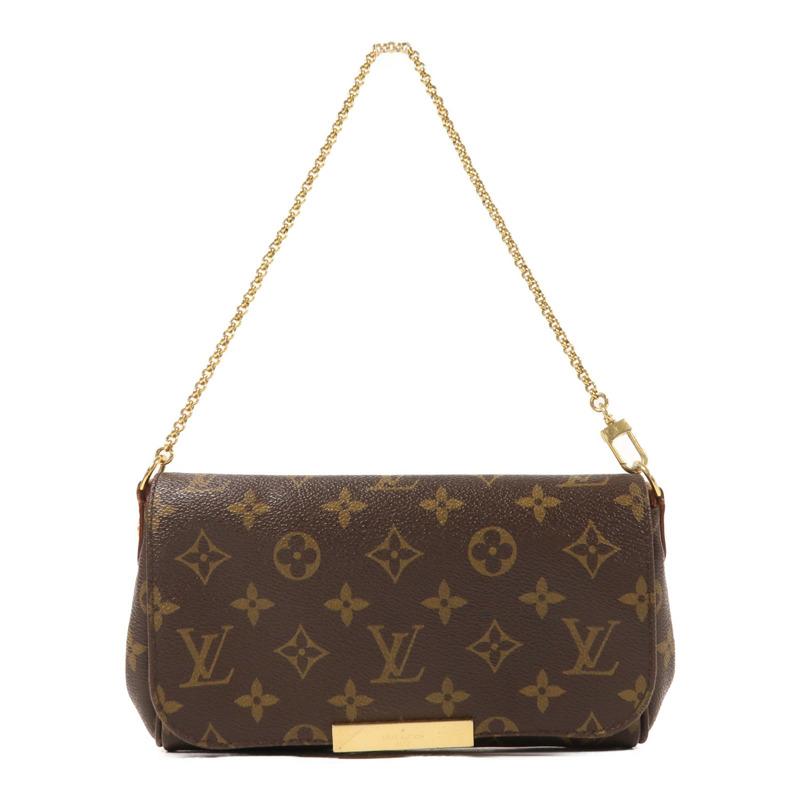 LOUIS VUITTON Monogram Favourite PM金扣手挽袋-0