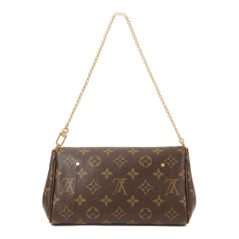 LOUIS VUITTON Monogram Favourite PM金扣手挽袋-1