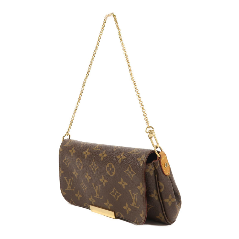LOUIS VUITTON Monogram Favourite PM金扣手挽袋-2