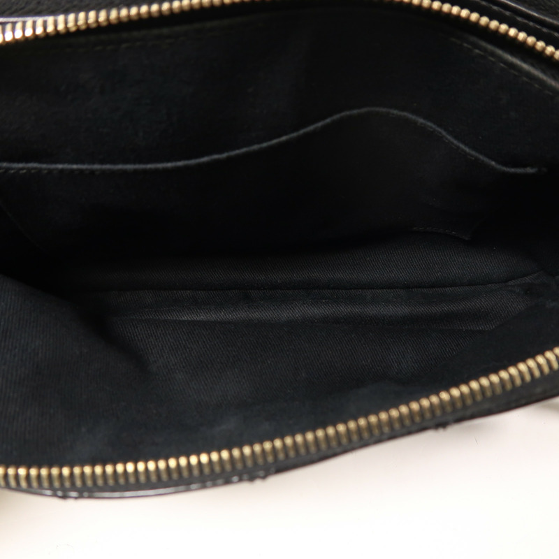 CHANEL 漆皮皮革Chain Shoulder金扣鏈帶肩背袋-4