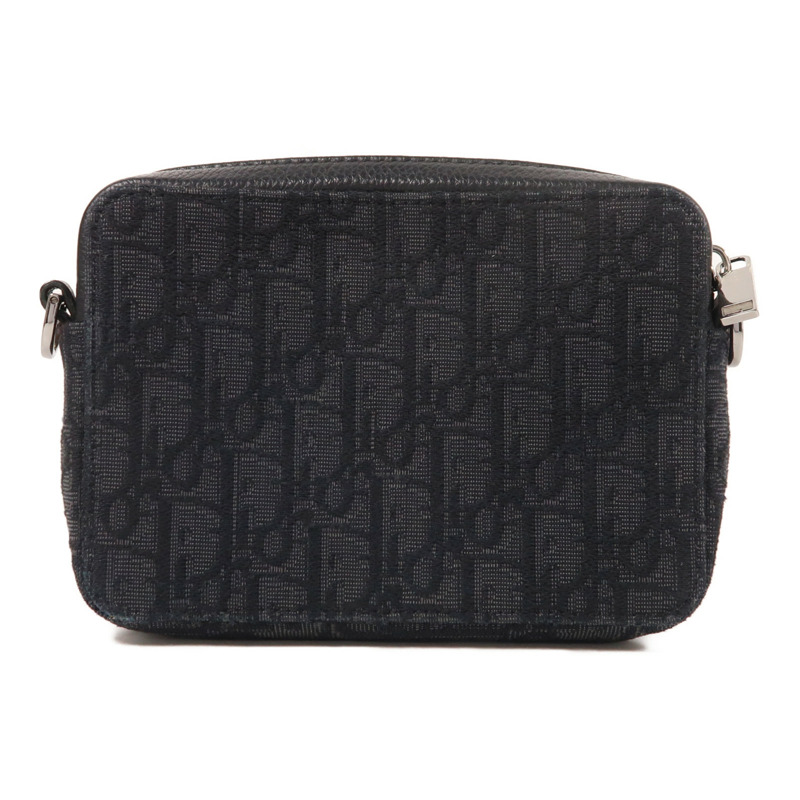 Dior 帆布Shoulder Bag銀扣肩背袋-1