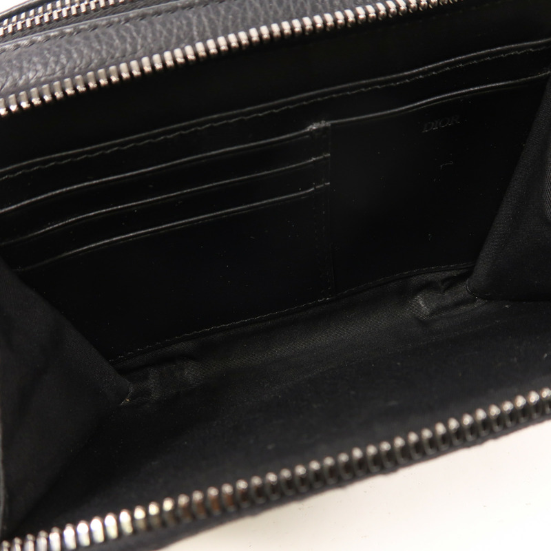 Dior 帆布Shoulder Bag銀扣肩背袋-4