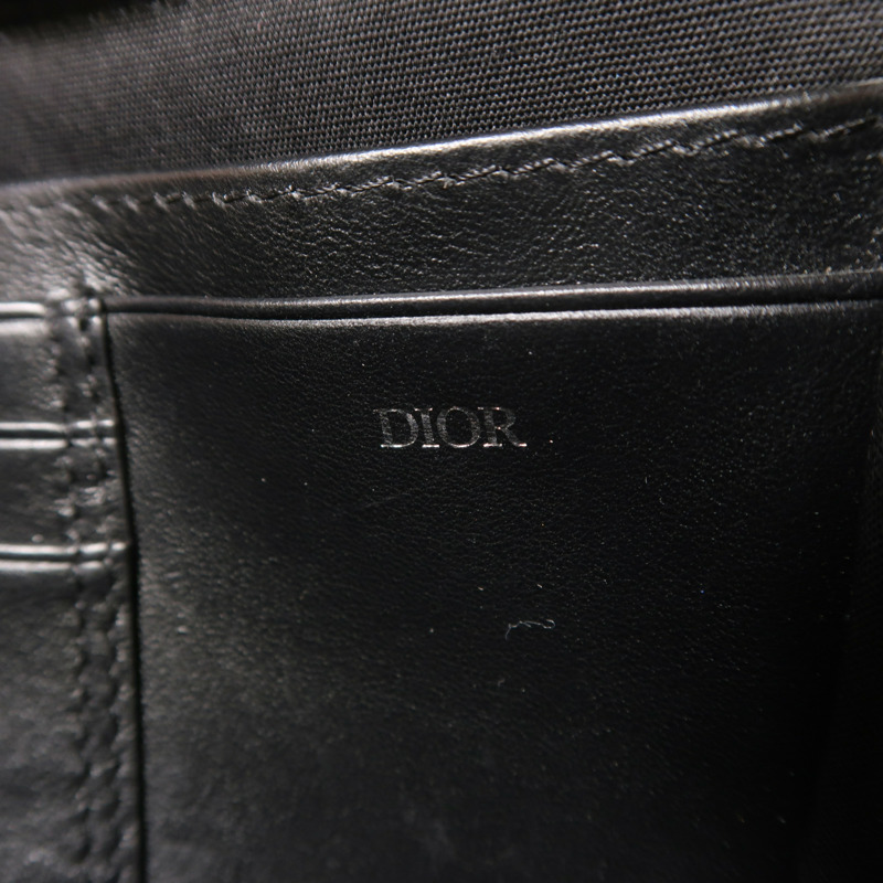 Dior 帆布Shoulder Bag銀扣肩背袋-6