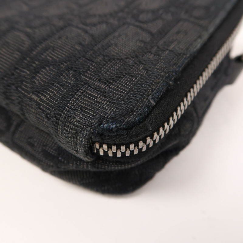 Dior 帆布Shoulder Bag銀扣肩背袋-10