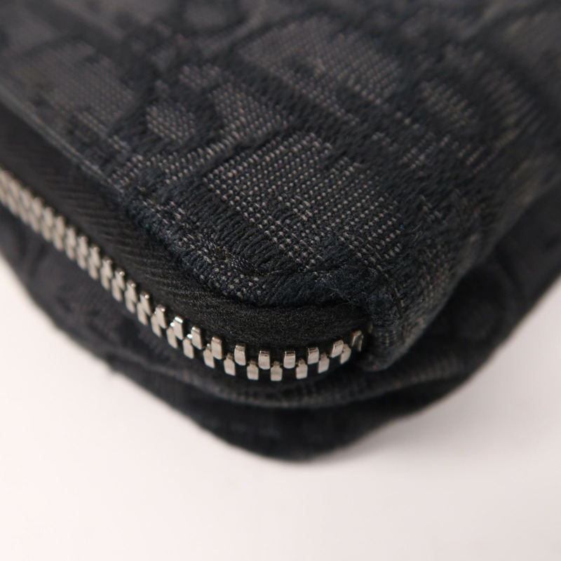 Dior 帆布Shoulder Bag銀扣肩背袋-11