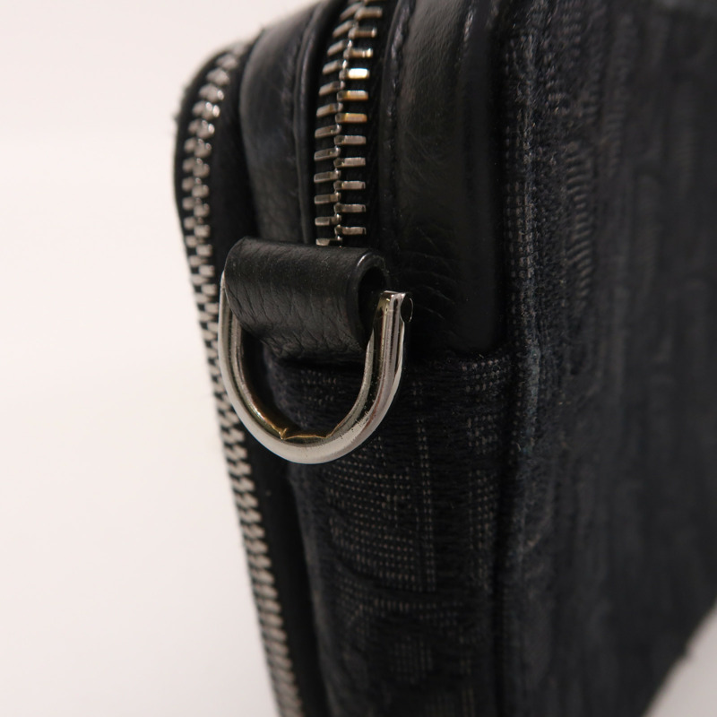 Dior 帆布Shoulder Bag銀扣肩背袋-14