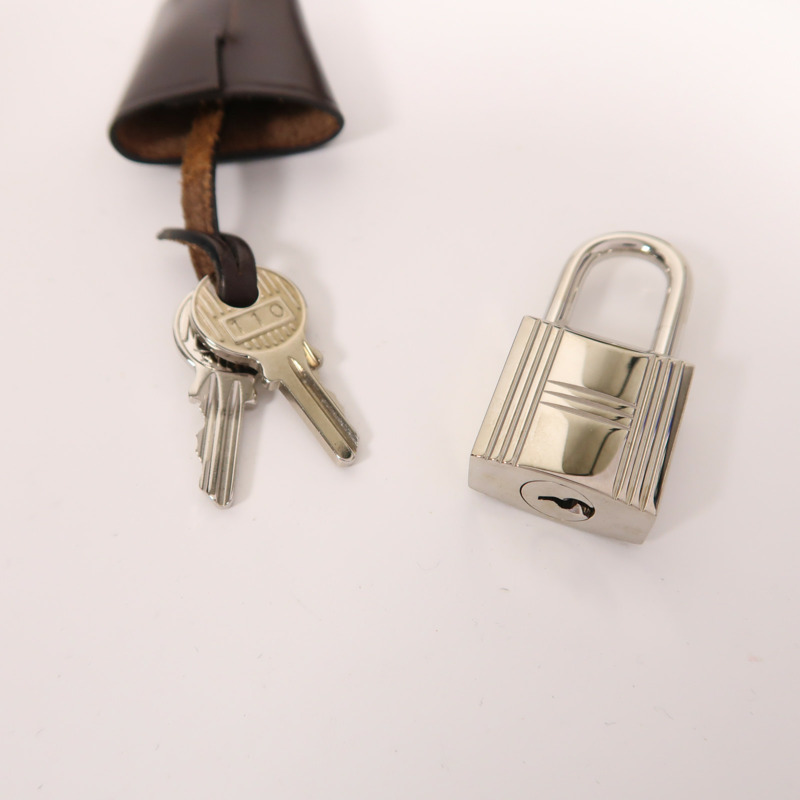 HERMES 帆布Herbag PM銀扣手挽肩背兩用袋-15