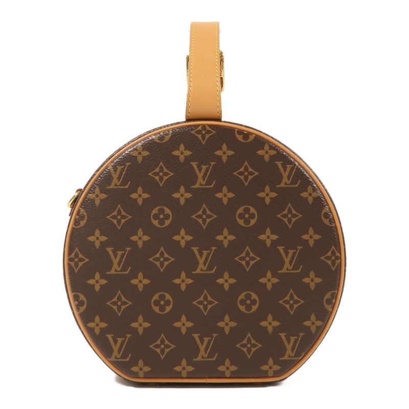 LOUIS VUITTON Monogram Petite Boite Chapeau金扣手挽肩背兩用袋-1